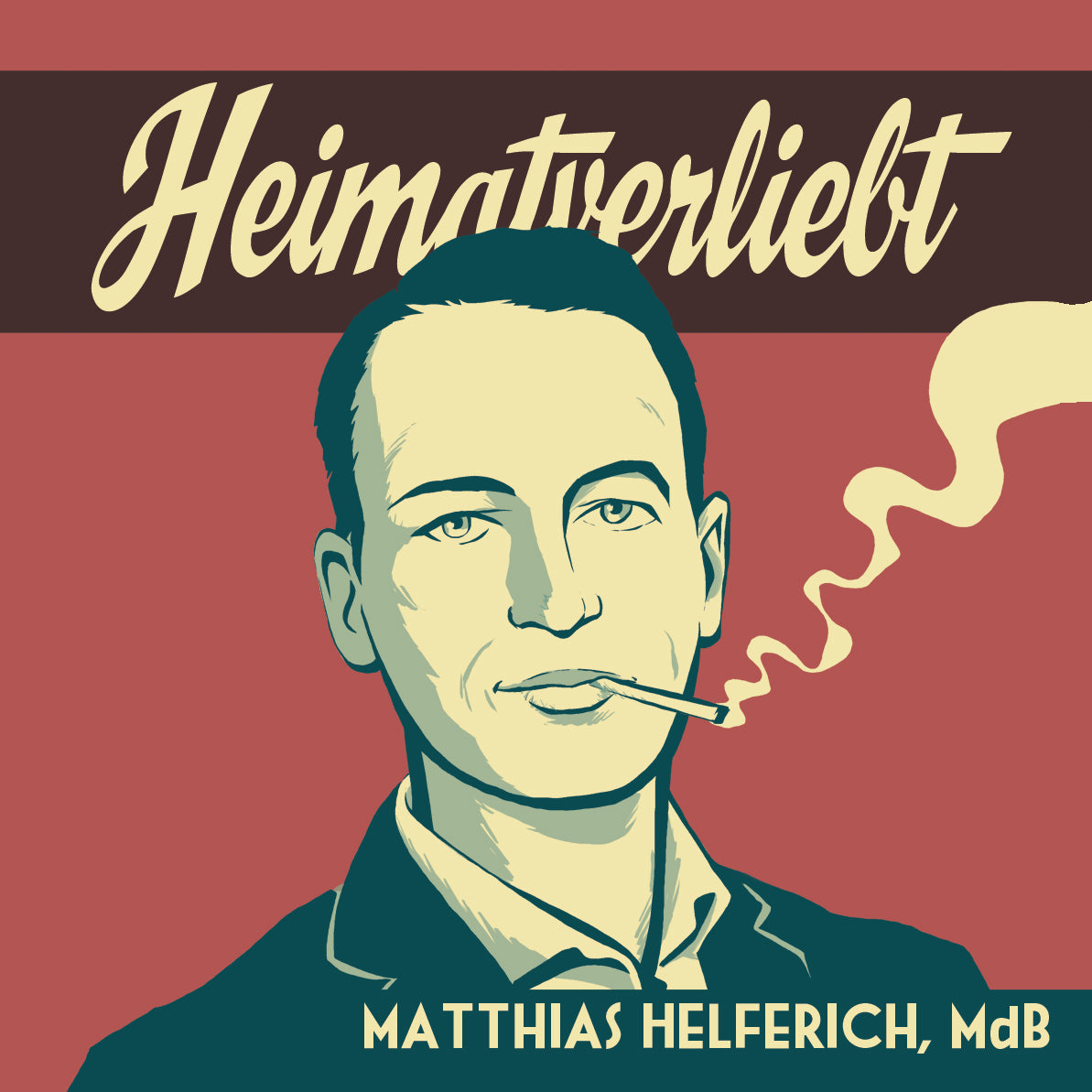 50 Aufkleber „Helferich, Heimatverliebt“
