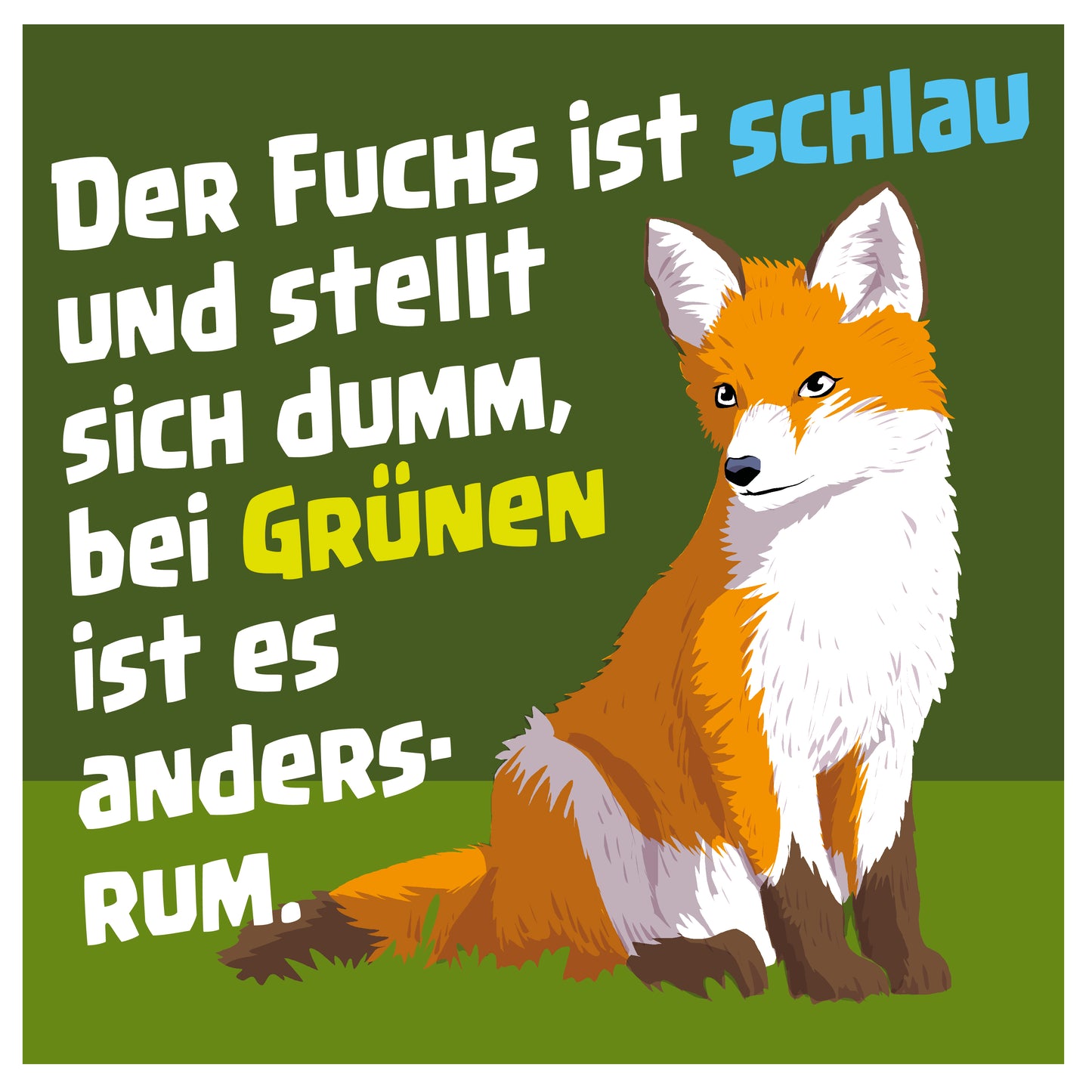 50 Aufkleber „Füchslein Alwin“