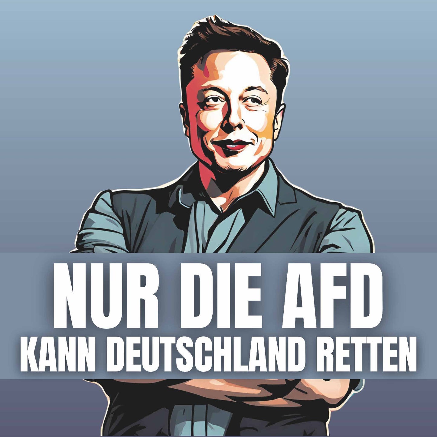 50 Aufkleber „Elon Musk“