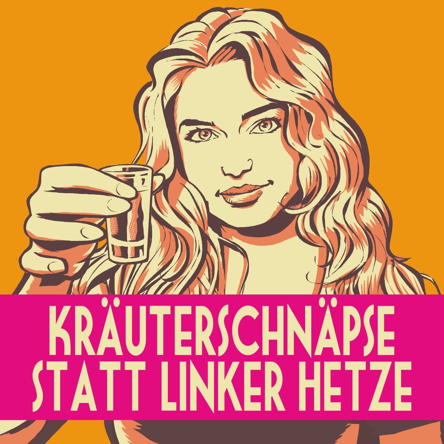 50 Aufkleber „Kräuterschnäpse“