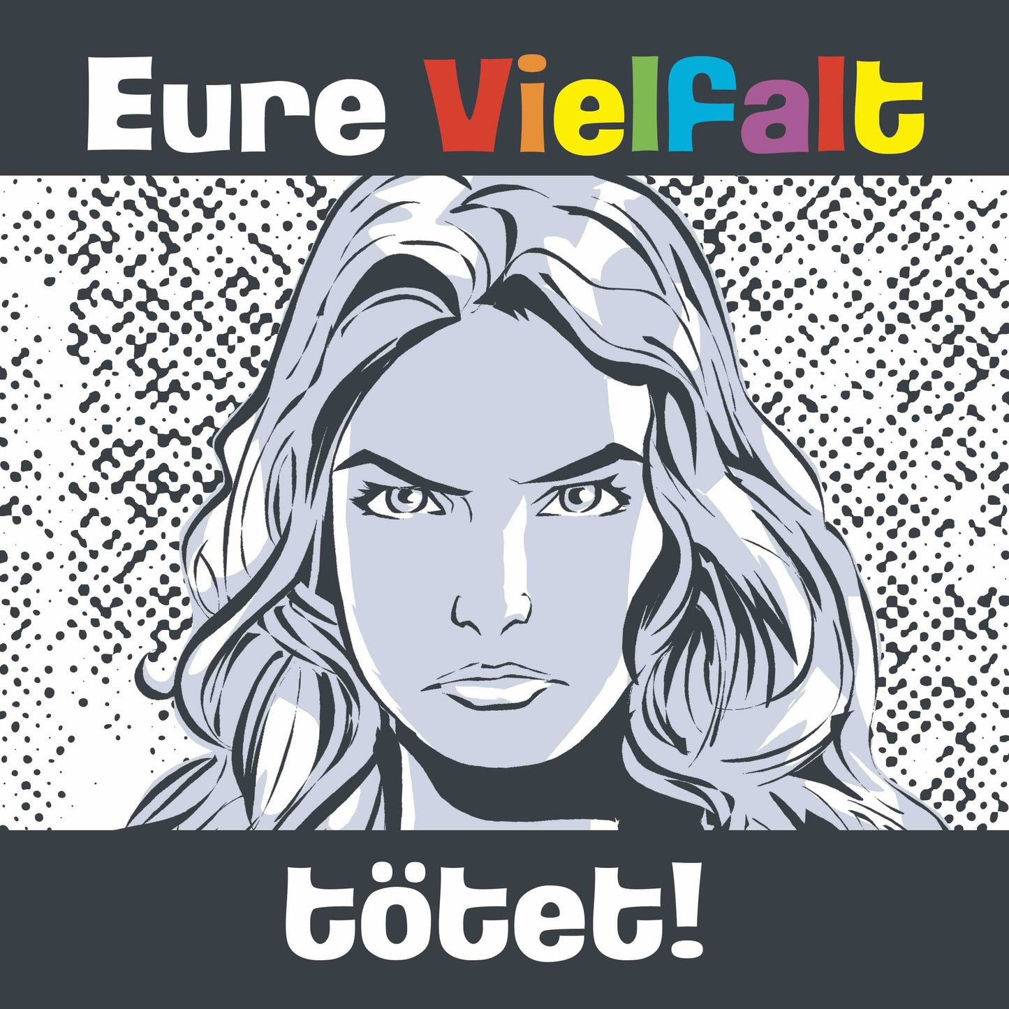 50 Aufkleber „Vielfalt tötet!“