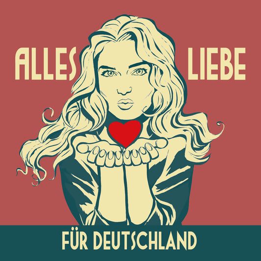 50 Aufkleber „Tilda - Alles Liebe für Deutschland“